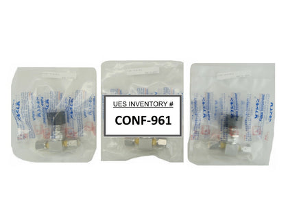 Fujikin FUND-71G-6.35-2 Diaphragm Soft-Seal Valve Reseller Lot of 3 New Surplus