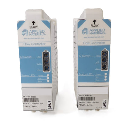 AMAT Applied Materials 0190-89381 Flow Controller 50-500mL/min Lot of 2 New