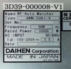 Daihen AMN-50K1-V RF Auto Matcher TEL Tokyo Electron 3D39-000008-V1 Working