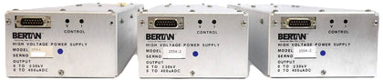 Bertan 2554-2 High Voltage Power Supply Reseller Lot of 3 Refurbished