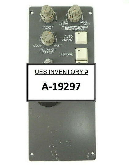 Nikon 2S070-043 Microscope Panel 2S700-552 OPTISTATION 3 Missing Knob Working