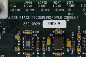 ASML 859-0929-005 PCB A1306 Stage Decoupling / Over Current