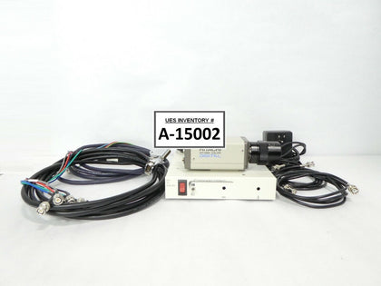 Hitachi KP-D50U CCD Camera & Colorado Video 620 X-Y Indicator Used Working