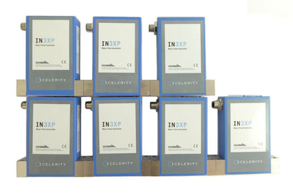 Celerity Mykrolis IN3XP Mass Flow Controller MFC Reseller Lot of 7 Working Spare