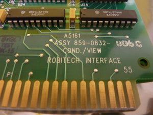 Robitech 859-0832-006C Robot Interface Board A5161 ASML Lithography Used Working