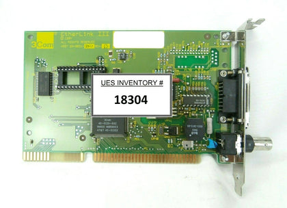 3Com 03-0021-100 EtherLink III Adapter Board PCB Card Clusterlock 7000 Spare
