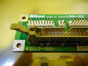 Nikon 4S013-189 LINK-RZ Interface Board PCB NSR System Used Working