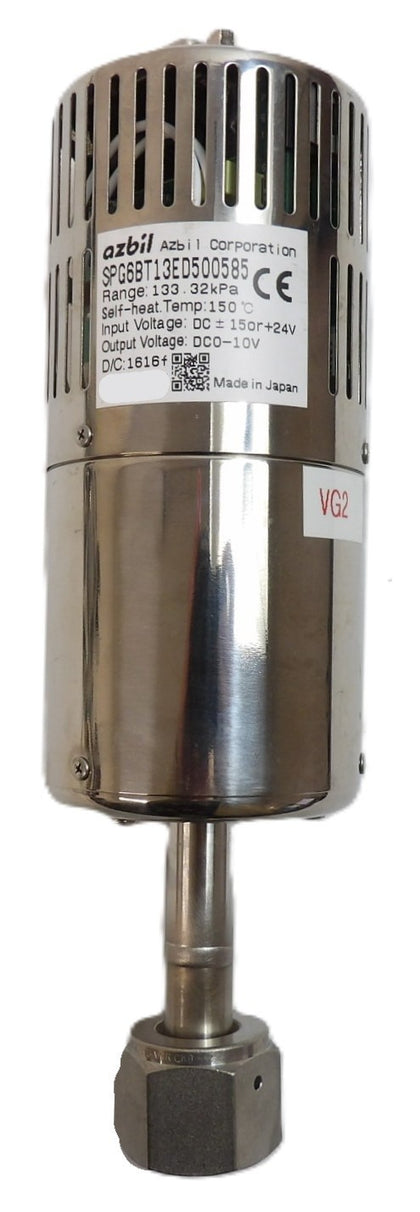 Azbil SPG6BT13ED500585 Capacitance Diaphragm Vacuum Gauge 133.32Pa Working
