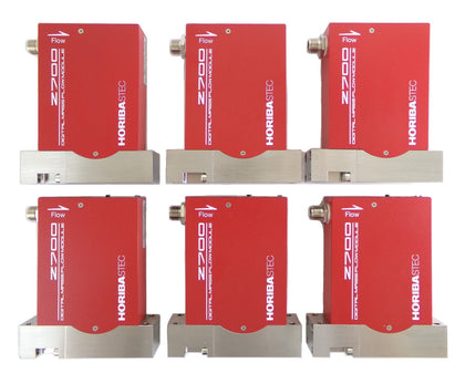 Horiba STEC SEC-Z724AGX Mass Flow Controller MFC Z700 Lot of 6 Working
