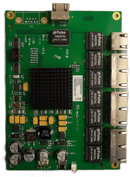 Waters 210000852 7-Port Ethernet PCB Board Assembly 510000852 Working