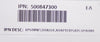 AMAT Applied Materials 0190-43727 Adaptor Plate 6PSIMNFLDDASSY 500847300 Refurb