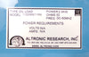Altronic Research 11025MS7/16M Oil Cooled 2.5kW RF Load 11025 Dented New