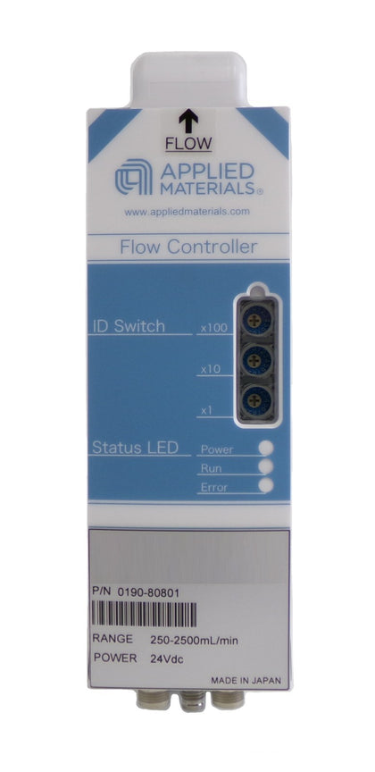 AMAT Applied Materials 0190-80801 Flow Controller 250-2500mL/min New Surplus