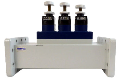 Muegge MW2010A-260EF Microwave Waveguide Precision Manual 3-Stub Tuner Working