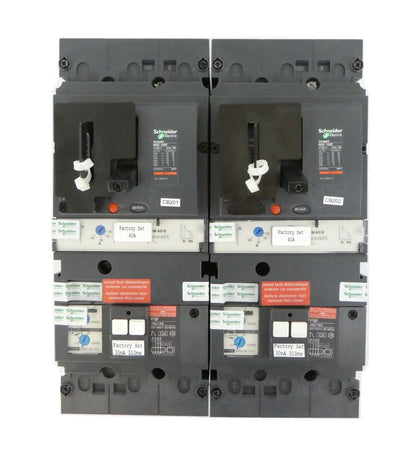 Schneider NSX 100-160-250 F/N/H/NA Circuit Breaker NSX 100F Lot of 2 Working