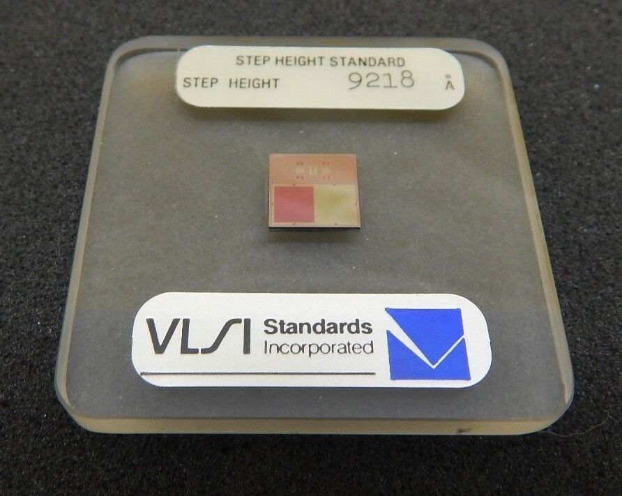 VLSI Standards 9218Å Step Height Standard Metrology Calibration Tool Used
