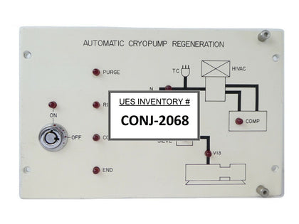 Varian D-F5362-1 Automatic Cryopump Regeneration Panel PCB F5362001 VSEA Working