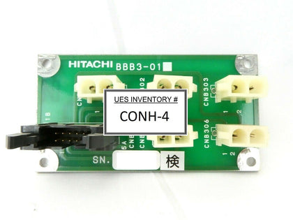 Hitachi BBB3-01 Connector Interface Board PCB M-712E Shallow Trench Etcher Spare