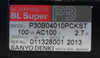 Sanyo Denki P30B04010PCKST AC Servo Motor BL Super P3 Working Surplus