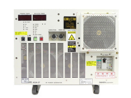Daihen AGA-27C-V RF Generator TEL Tokyo Electron 3D80-000825-V4 Working Surplus