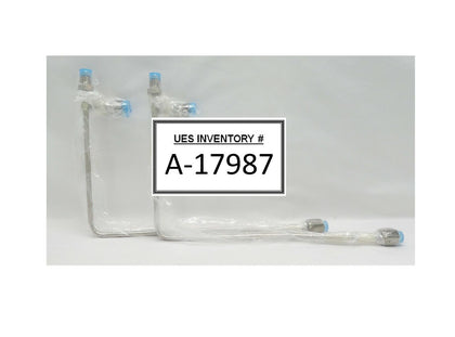 TEL Tokyo Electron 3D10-302404-V1 Gas Flow Center Pipe Lot of 2 Copper Working