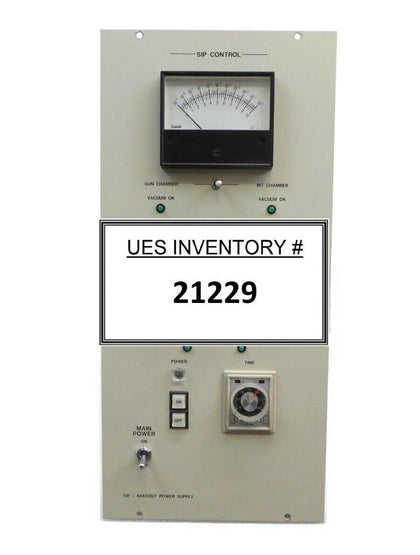 JEOL SIP Control SIP/BAKEOUT Power Supply JSM-6300F Wafer Defect SEM Working