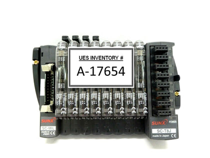 Sunx SC Series Sensor-PLC Connection System SC-MIL SC-T8J FX-300 Working Surplus