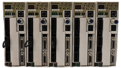 Panasonic MQDB012AAD02 AC Servo Driver AMAT 0190-15328 Lot of 5 Spare Surplus
