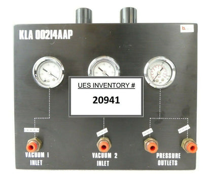 KLA Instruments 00214AAP Pneumatic Distribution Module KLA-Tencor 5015 Working