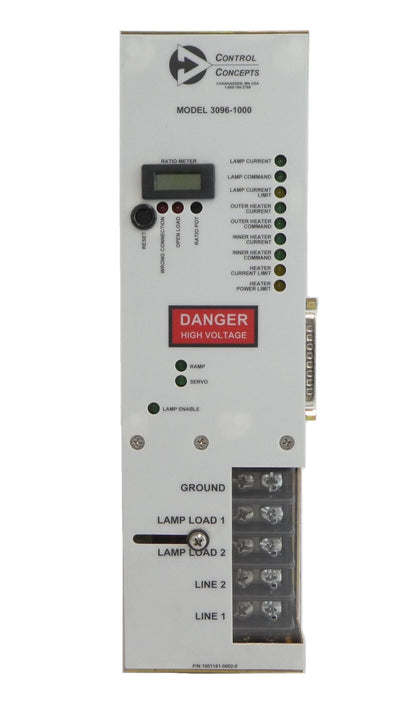 Control Concepts 3096-1000 SCR Power Controller AMAT 0190-14926 Working Surplus
