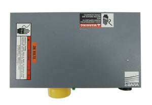 Ebara Technologies 217407 Vacuum Pump EMO Emergency Off Switch Panel Working