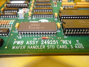Fusion Semiconductor 249251 Wafer Handler STD CARD 3 Axis PCB Rev. E Used