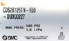 SMC CDS2B125TN-650-DUX00227 Tie Rod Pneumatic Air Cylinder Cs2 Working Surplus