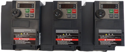 Toshiba VFS15-2022P Transistor Inverter Drive Lot of 3 Working
