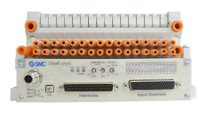 SMC VV5Q11-16-X3104V 16-Port Manifold EX420-SDN1 AMAT Working Surplus