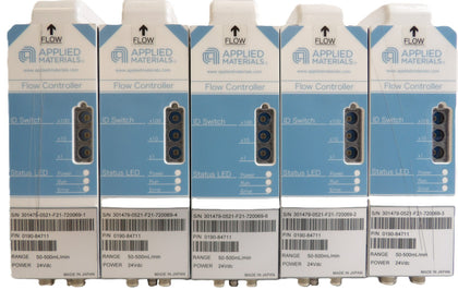 AMAT Applied Materials 0190-84711 Flow Controller 50-500mL Lot of 5 Working