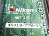 Nikon Precision 4S018-778-4 Processor PCB Card RBT-I/F 500201977 NSR Working