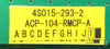 Nikon 4S015-293-2 PCB Card ACP-104-RMCP-A 4S015-394-ACP-104NK(e1) NSR Working
