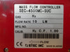 STEC SEC-4500M-SUC Mass Flow Controller 10 SLM H2 Used Working