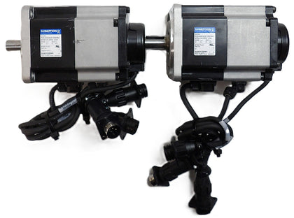 Sanyo Denki R2AA08040FCRBMM AC Servo Motor Reseller Lot of 2 Working Surplus