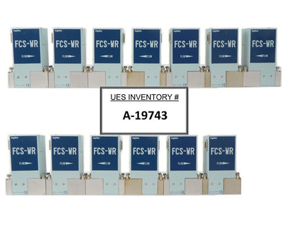 Fujikin FCS-WR Various Flow Control System MFC Reseller Lot of 13 TEL Surplus
