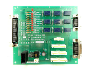 TEL Tokyo Electron BX81-070103-13 Board PCB PF-DB T-MESC/C 300 Trias Working