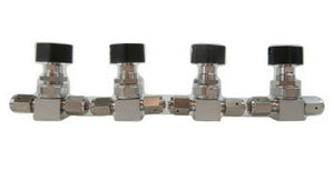 Fujikin 076776 Manual Open/Closed Diaphragm Valve KPL0U001 Reseller Lot of 4