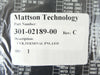 Mattson Technology 301-02189-00 System LED Terminal Panel CVR New Surplus