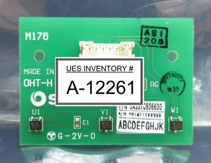 Shinko 3ASSYC806600 Interface Board PCB M176 Asyst VHT5-1-1 OHV Used Working