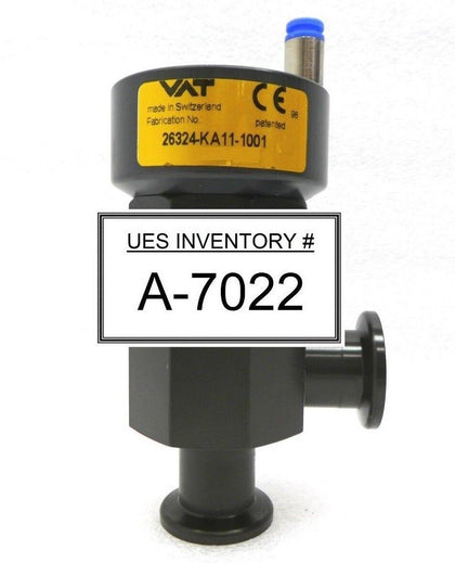 VAT 26324-KA11-1001 Pneumatic Angle Valve TEL Tokyo Electron Unity II Used