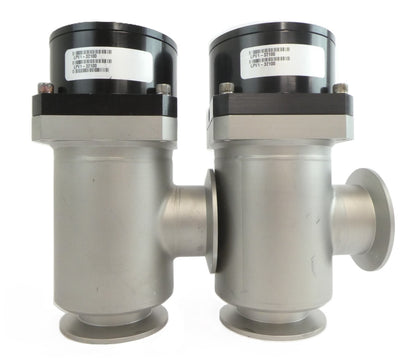 MKS Instruments LPV1-32100 Pneumatic Right Angle Chamber Valve NW50 Lot of 2