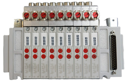AMAT Applied Materials 0190-84324 9-Port Pneumatic Manifold Working