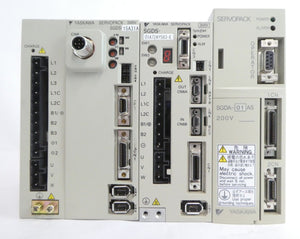 Yaskawa Electric SERVOPACK Servo Driver Assembly Reseller Lot of 8 Working