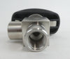 Swagelok SS-44F6-A-LLC 40 Series Ball Valve Lot of 3 New